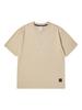 POLLUTION Core Stag Symbol T-Shirt Beige