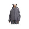 Adidas Fustl P Jacket 6 Fashion Comfortable Water-Resistant Sports Casual Jacket Men Jacket Dark-Gray JM6171