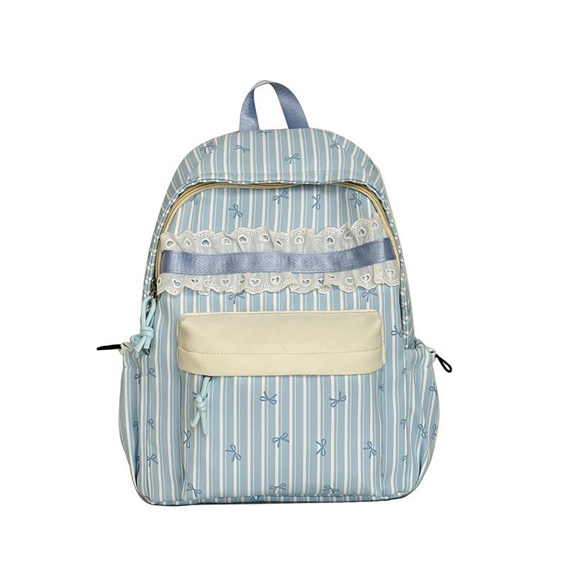 Schoolbag Bag Backpack Cute Student Backpack High Value Large Capacity College Style Bag Korean Niche New