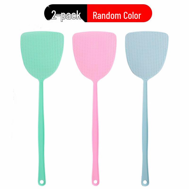 Unbreakable Large Silicone Fly Swatter with Extended Handle