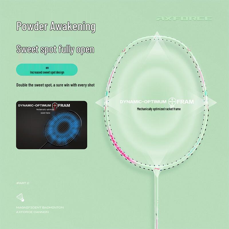 Li-Ning Thunder Small Cannon Full Carbon Badminton Racket