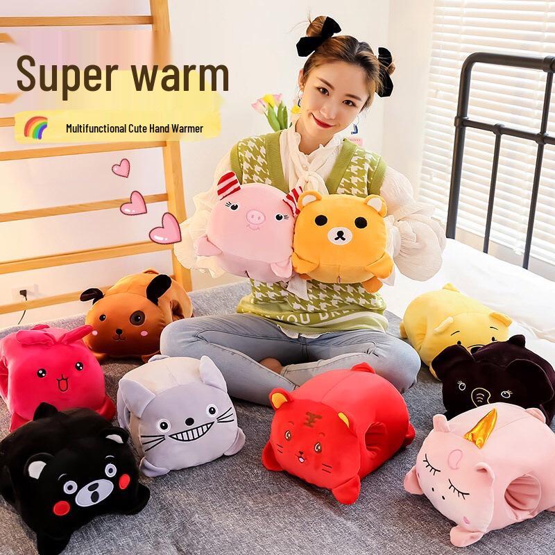 Customizable Plush Hand Warmer Pillow: Cute Winter Nap Rag Doll