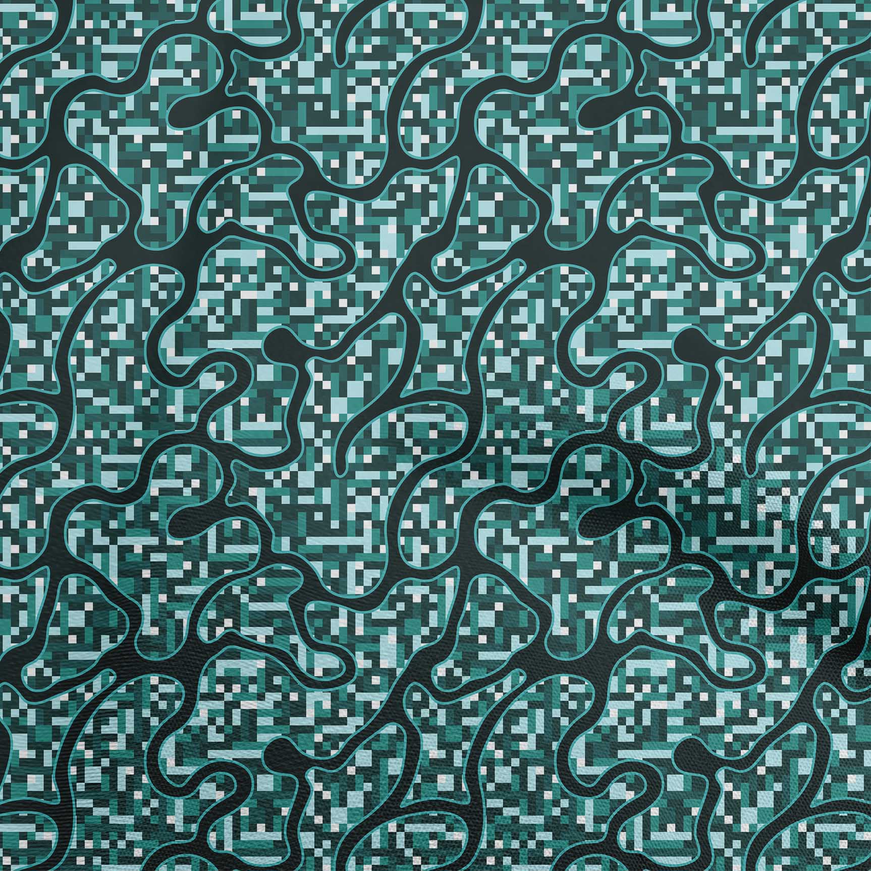 

OneOone Cotton Flex Grey Fabric Абстрактне шиття Ремісничі проекти Принти на тканині 40 дюймів 42 Inch Wide - Viscose Chiffon чирок зелений колір