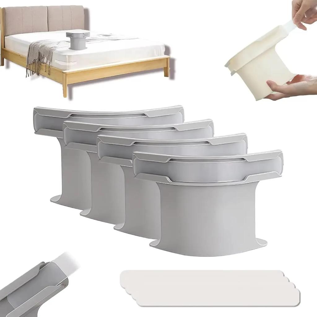 4 Stück strapazierfähige Bettlaken-Eckstraffer-Clips Hochwertige Materialien Langlebige zuverlässige Bettlaken-Greifer für Schutzbezüge Zuhause
