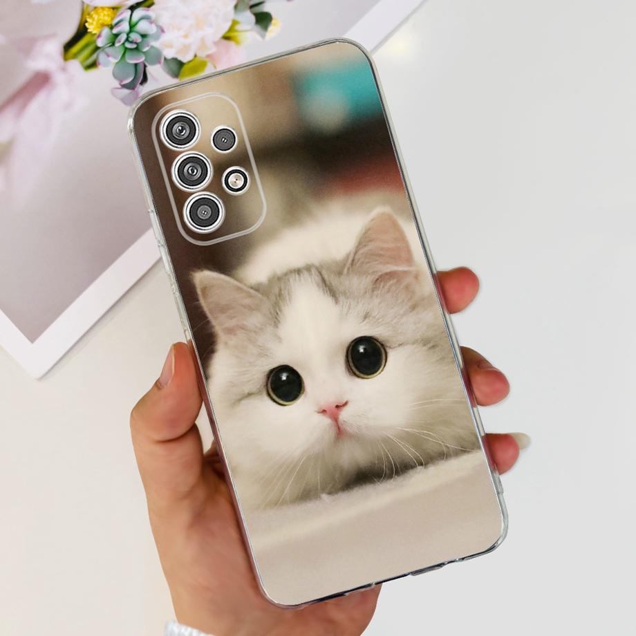 For Samsung Galaxy A23 5G case Halloween Skeletons Phone Cover Soft TPU Lovely Cartoon Jelly Funda Para Samsung A23 4G A 23 4G