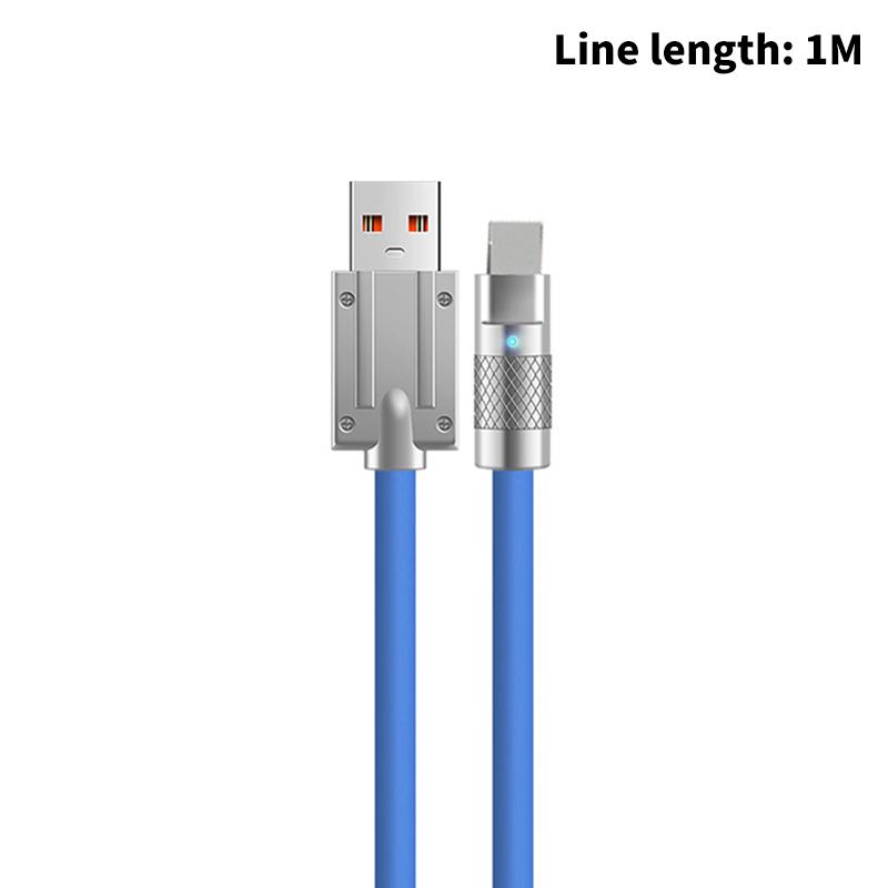 Usb C Bilkabel 120W Type C Lader Usb Ladekabel Hurtiglading Hurtiglading Type C Ladekabel For Mobiltelefon Bil