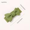 10Pcs/40 Cute Mini Bows Hair Clips for Baby Girls Solid Color Bows Hairpins Barrettes Handmade Headwear Kids Hair Accessories