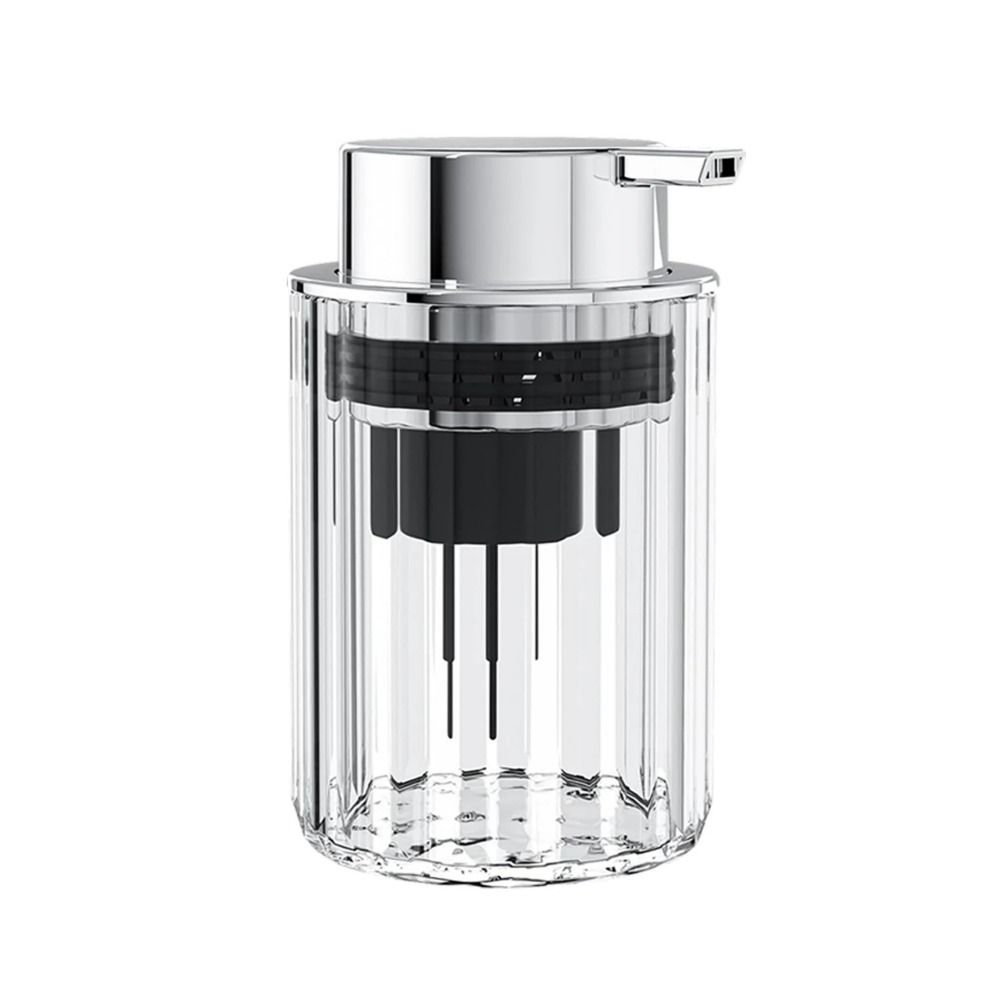 Refillable Foaming Soap Dispenser Push-type Foam Pump Jar Premium Mousse Bottle  Shower Gel