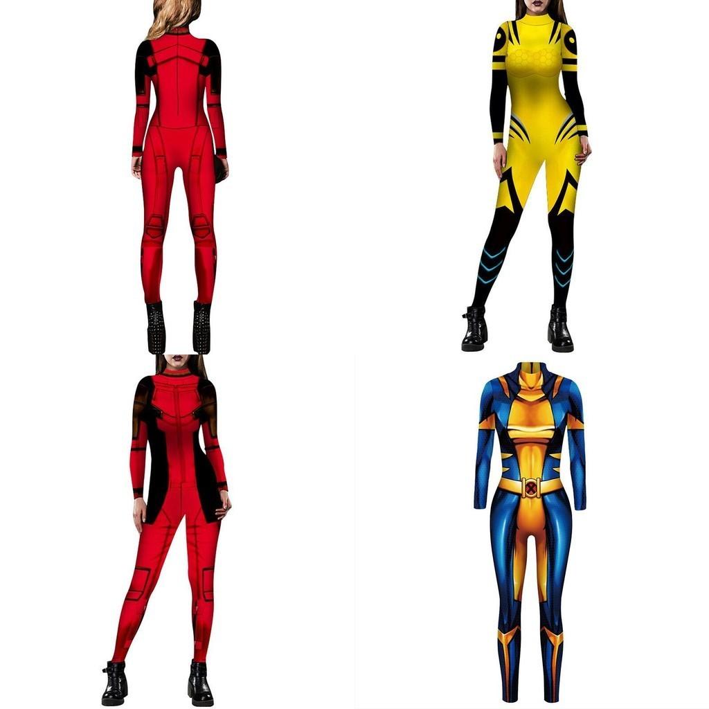 Exquisite X-men Mystique Women Catsuit Jumpsuit 3d Printed Cosplay Costume