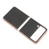 Leather Folding Phone Case Scratch Resistant Perfect Fit Flip Phone Protective Case for Samsung Galaxy Z Flip4