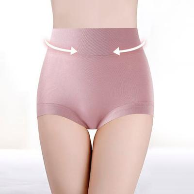 Cotton Underwear for Women Seamless Plus Size High Waisted Full Coverage Briefs Ladies Soft Stretch Tummy Control Panties