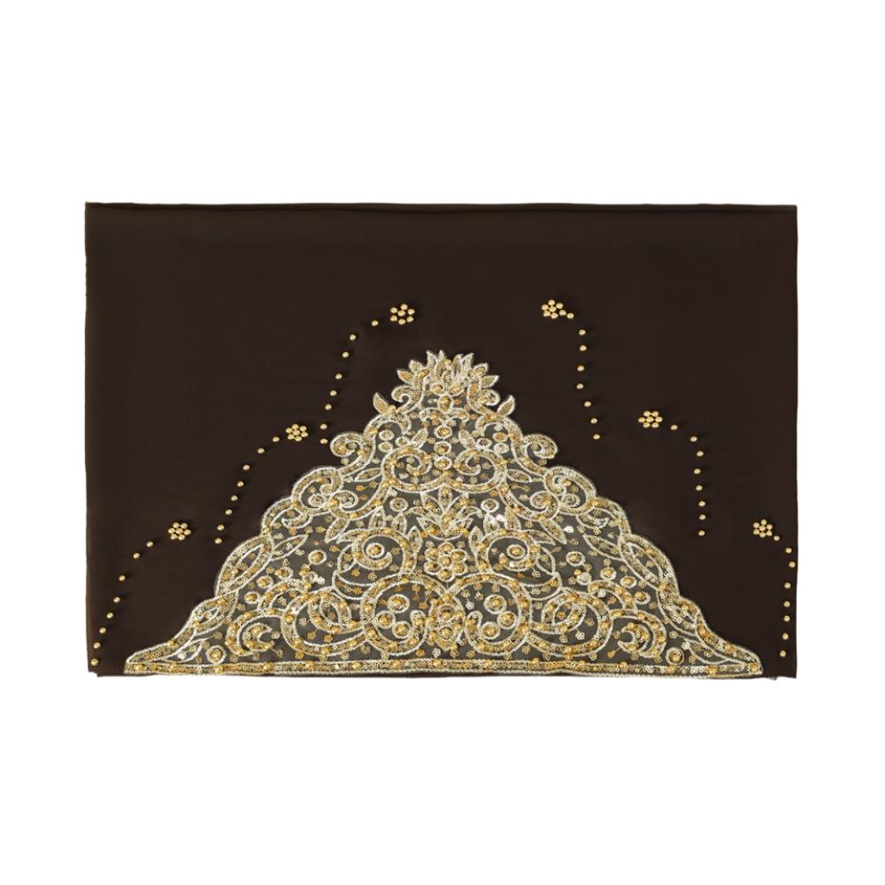 Beaded Hijab Scarf Popular Hijab Shawl Ramadan Gift Head Wrap Ramadan кофейный