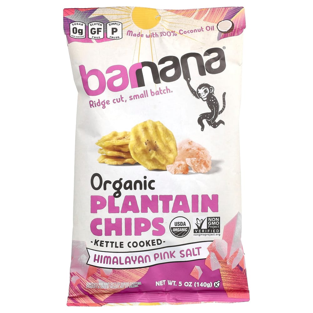 iHerb Plantain Chips with Himalayan Pink Salt 140g (5oz)
