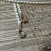 Tassel Hanfu Face Chain Pearl Mysterious Veil Luxury Golden Fairy Mask  Women