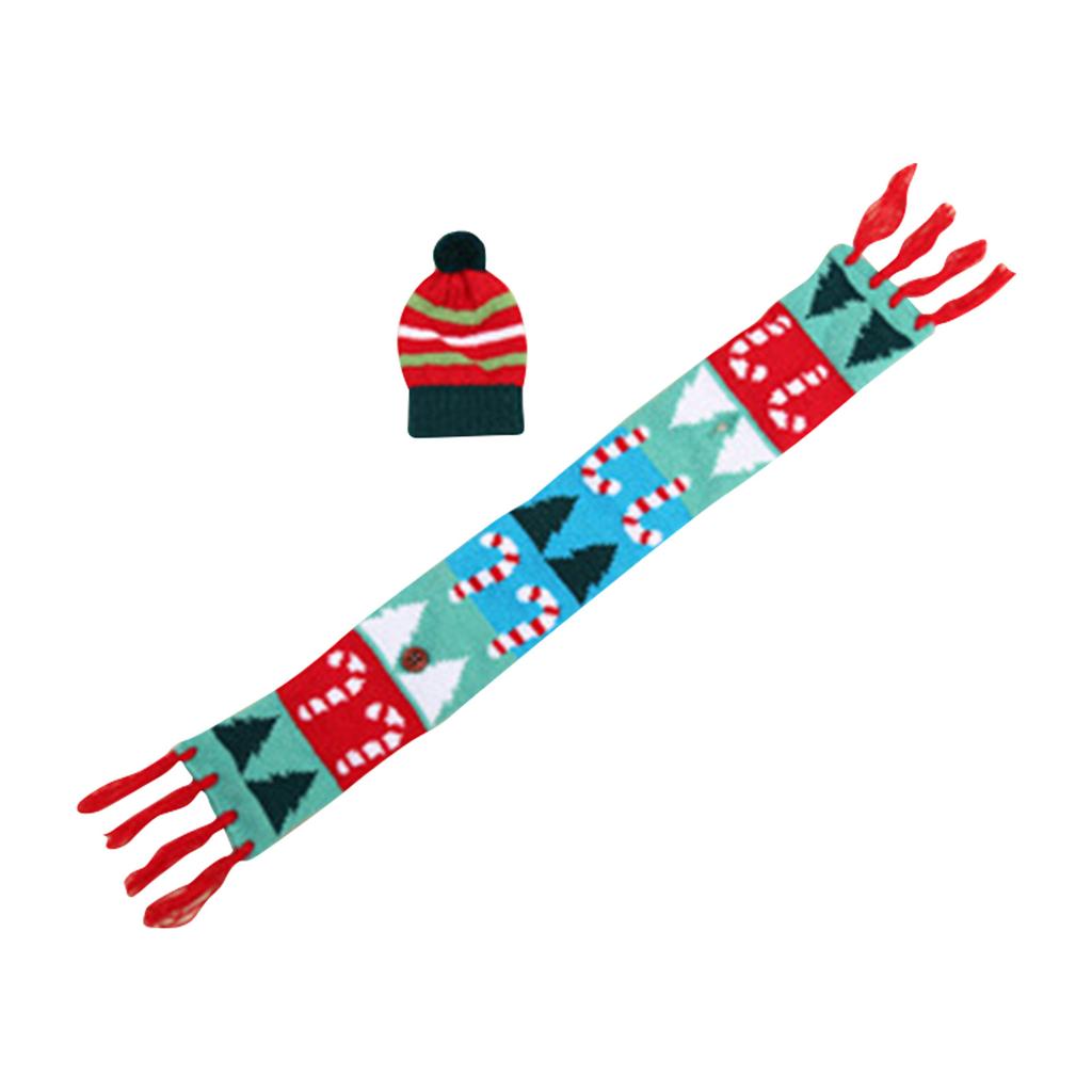 Christmas Pet Clothes Wine Bottle Clothes Dual Use Decorative Clothes