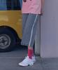 KIRSH Line Tape Point Wide Fit Long Half Denim Pants [Light Blue]