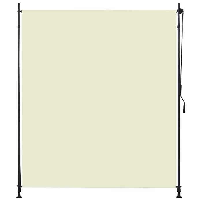 VidaXL Store Roulant d'Extérieur Ombre de Balcon Jardin Véranda Pergola Terrasse Résistant aux UV et à la Chaleur 200x270 cm 145942