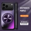 AG Frosted Case for Iphone 17 Pro Max 17 Air Magnetic Ring Stand Holder Matte Bumper Camera Protective Cover Shell for Iphone17