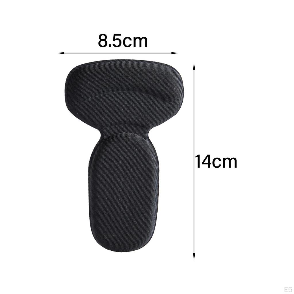 2 Pieces Heel Cushion Pads Guards Liners Inserts for Loose Shoes