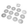 13Pz Lame Rotanti 45mm Ricambio per Taglio Tessuto Quilting Cucito Taglio Carta Arte Artigianato Scrapbooking