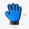 Dog Cat Grooming Cleaning Glove Rubber Massage Hair Remover Brush Pet Bath Shedding Comb Accessory