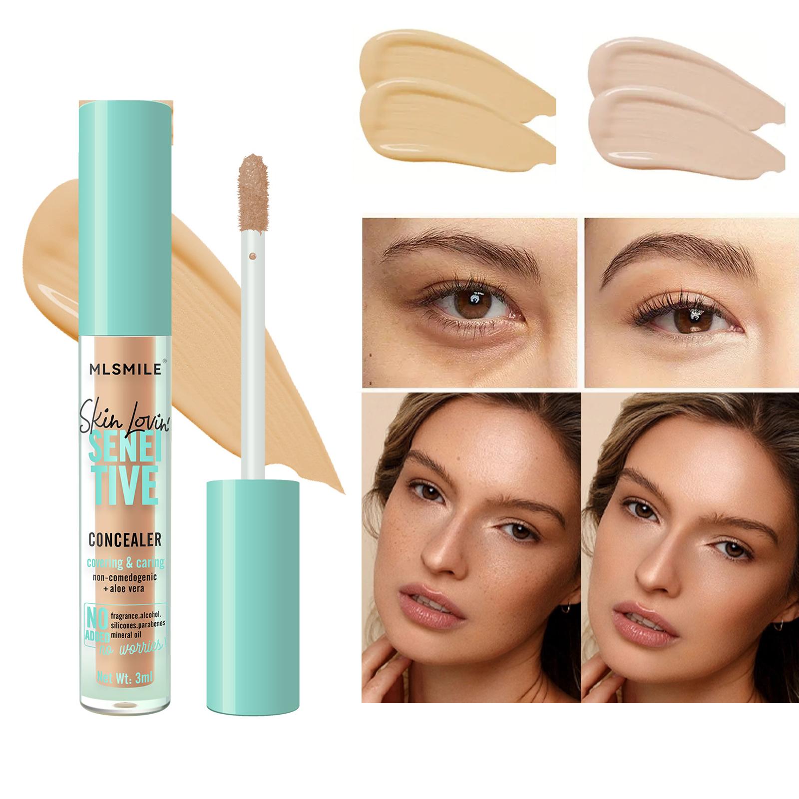 

Жидкий консилер для глаз, крышка от прыщей, темные круги под глазами, тональный крем для лица, долговечный, водостойкий, увлажняющий