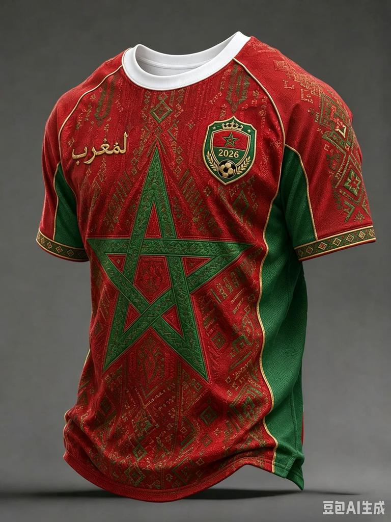 Morocco Team Away Soccer Jersey White Short Sleeve T Shirt  Football Unisex Fans Supporter Training Sport Tee Casual Top