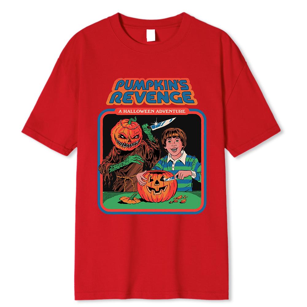 Horror Comic Series Don'T Talk To Strangers Safety Education Men T Shirts Fashion Cotton Shirt Loose T-Shirts