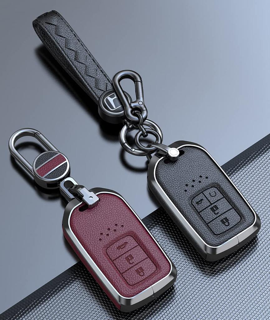 Yinki Honda Smart Key Case Key Cover Accessory Car Key Case Honda Vezel New