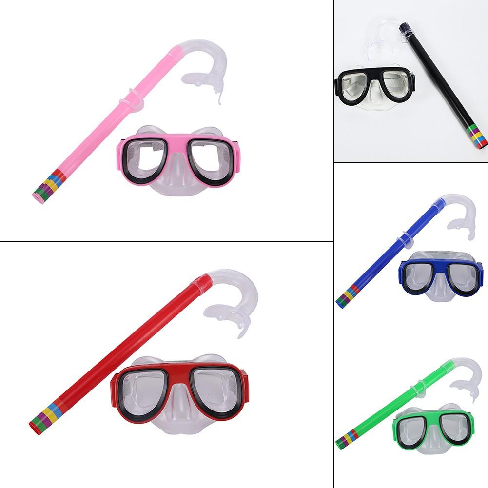 Kid Sized Diving Gear with Dry Tube Perfect for Snorkeling and Swimming