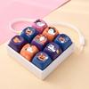 Halloween Pattern Fidget Toy Creative Decompression Button  Keychain  Bag Hanging Decor