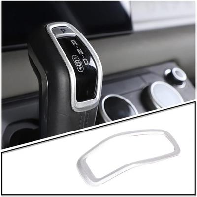 PIUGILH Gear Shift Knob Cover Compatible with Land Rover Defender 90 110 130 2020 2021 2022 2023, Car Center Gear Shift Cover Trim Accessories