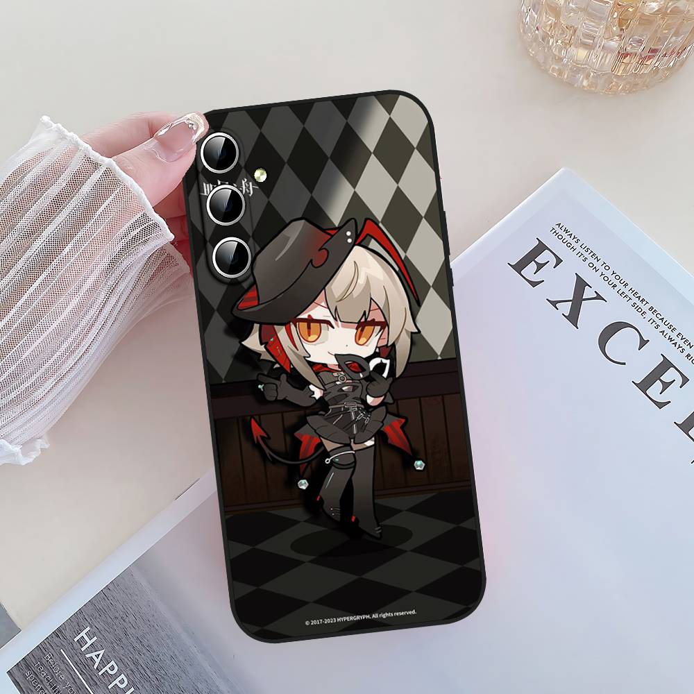 Game A-Arknights Phone Case For Samsung Galaxy S21 S22 S23 S24ULTRA S25ULTRA FE Ultra Plus5G A52S S26 Soft Cover