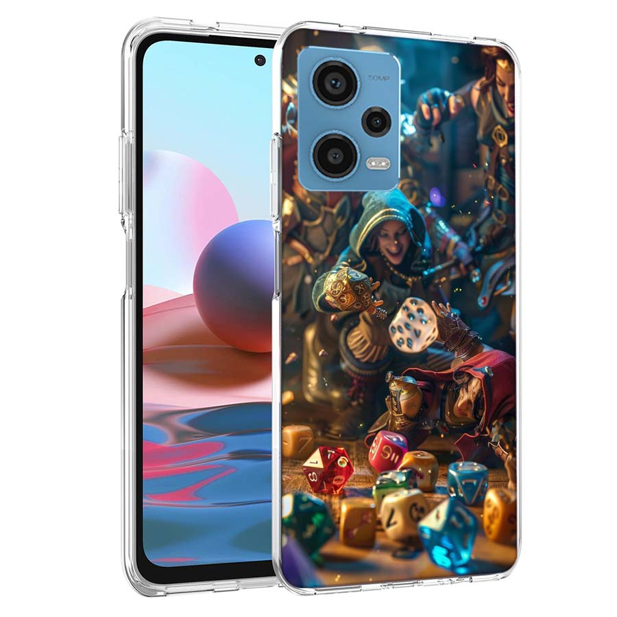 Game D-Dungeons D-Dragons D-DND Phone Case For Redmi Note 13 12 14 15 Pro Plus 13R 11 11T 11E 11S 10 Pro 10S 9 9S Cover Cell Cle