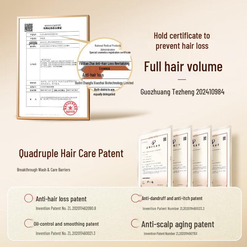 Changfa Xiaozhai Anti-Oil Nourishing & Fluffy Hair Care Set