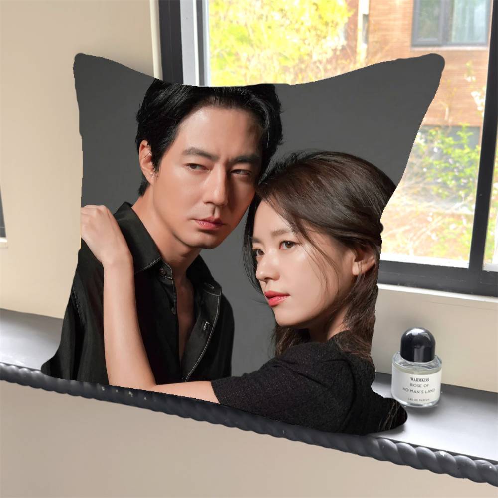 1PC KPOP idol Jo In-sung Pillow Case Square  Bedroom Sofa Leisure Comfort Cushion Car Home Decoration Pillowcase 40x40
