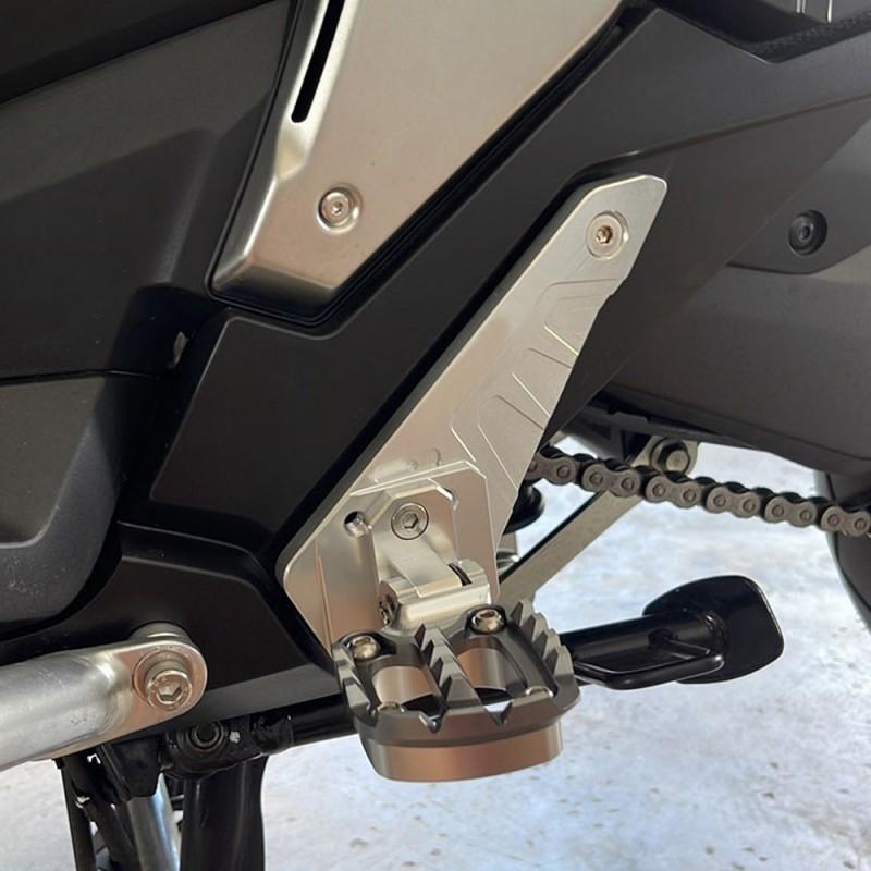 Aluminum Folding Passenger Footpeg Honda X-ADV 750 Motorcycle Rear Footrest Lightweight Rider Accessory