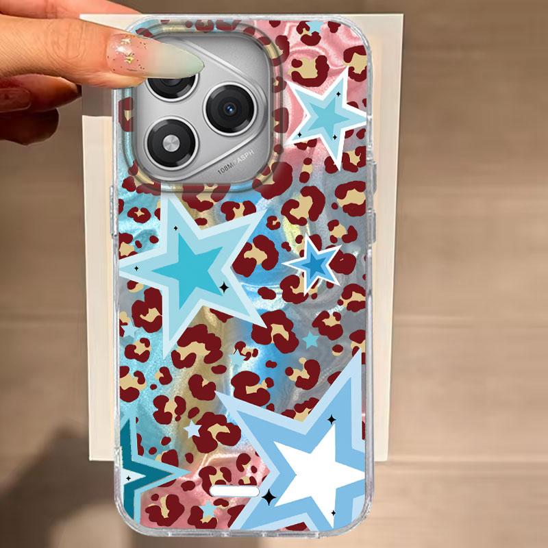 

Для Honor 200 Lite 200 Pro X9b Magic 7 6 Lite X9c X8b X7c 200 SMART 5G Чехол для телефона Леопардовый принт Для Honor 400 Lite Прозрачные чехлы Honor 200 SMART 5G белый