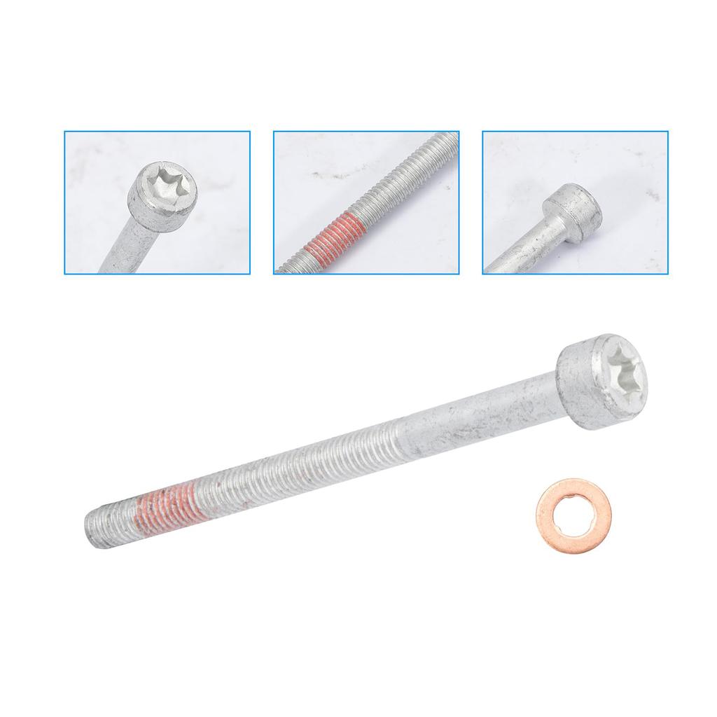 Pack of 6 A6119900122 K05073719AB 6119900122 9902812 Car Copper Seal and Injectors Brackets for W203 W204 W169 W164 W212