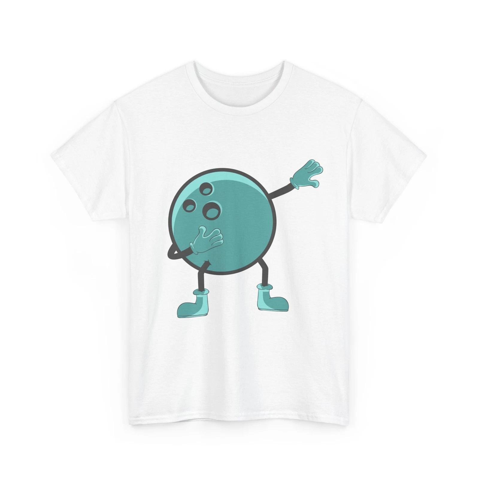 Bowling Shirt, Dabbing Bowling Ball Bowling Lovers Bowler Cute T-shirt S