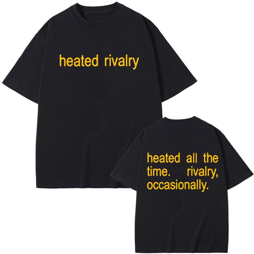 

Heated Rivalry Heated All The Time Graphic T-shirt Men Women Clothing Fashion Casual Short Sleeve Tees Male Cotton T Shirts -... 5XL різнокольоровий