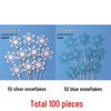 Frozen Christmas Snowflake Acrylic Cake Decoration Insert