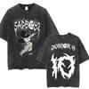 Washed Vintage Junior H Sad Boyz Tour T Shirts Men Women Hip Hop Fashion Tshirt Mens Oversized Crewneck Short Sleeve Tshirts