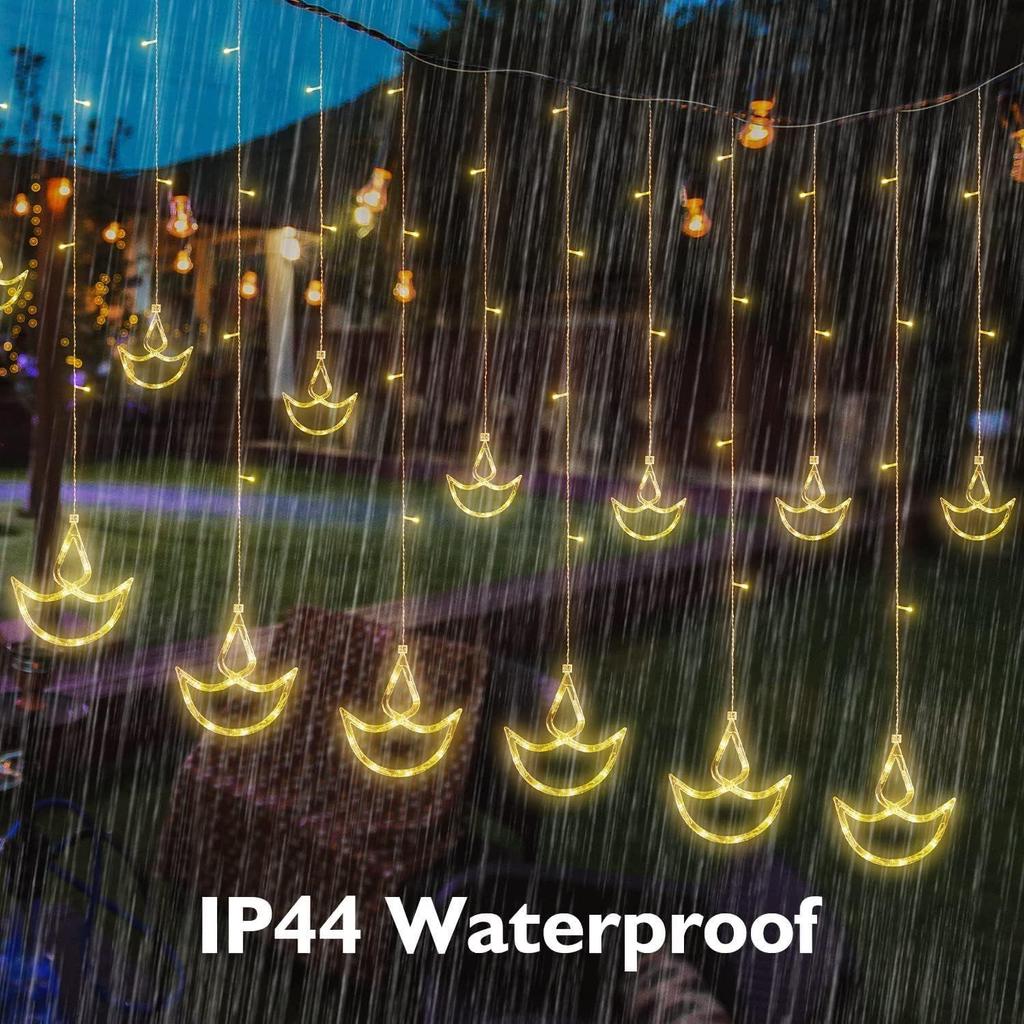 Diya světla pro dekoraci- Chrámové dekorační předměty, Závěsná světla pro dekorační předměty Mandir, Dekorace Pooja pokoje