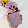 For XIaomi Redmi 14C / Poco C75 Back Cover Butterfly Rose Flower Luxury Girly Phone Case On Redmi 4C Clear Soft TPU Clear Capa