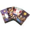 Muse Cat Tarot Deck In A Tin Box with Blue Gilded Edges 78 Pcs Cartoon Themed Tarot Cards 10.3*6cm with Guidebook for Beginners