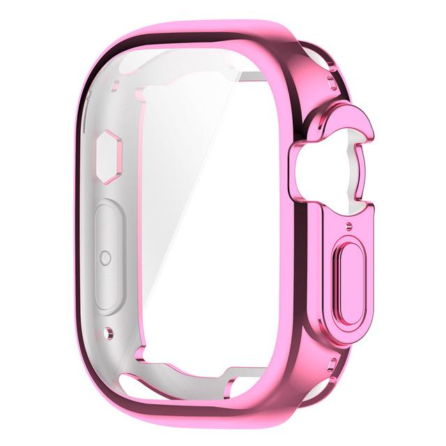 360 Full Soft Clear Protective Case for Apple Watch Ultra 49mm TPU Screen Protector Bumper for iWatch Series Ultra 2 49mm Cover