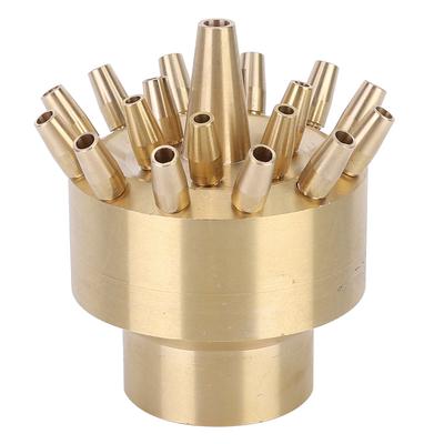 DN40 Female Thread Fountain Nozzle 3 Layer Scattering Landscape Spray Head for SPA Pool