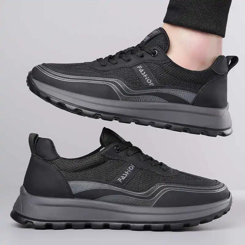 Fashion Rubber Sole Increases Height Hiking Shoes For Men Shose Brand Summer Sneakers Sport Low Prices Basctt New Season Sneackers