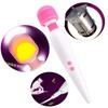 USB Recharge Magic Wand Vibrating Anal Plug Silicone Erotic Vibrator for Woman Masturbation Sex Toys G Spot Massage Orgasm